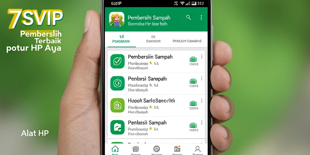 Tampilan antarmuka 7SVIP yang bersih dan mudah digunakan.