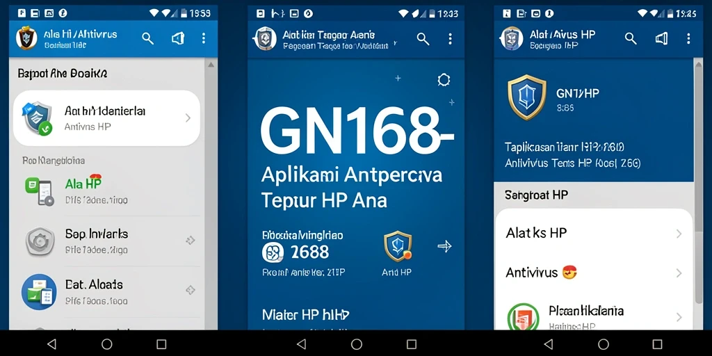 Antarmuka GN168 yang intuitif dan fitur keamanan terintegrasi.