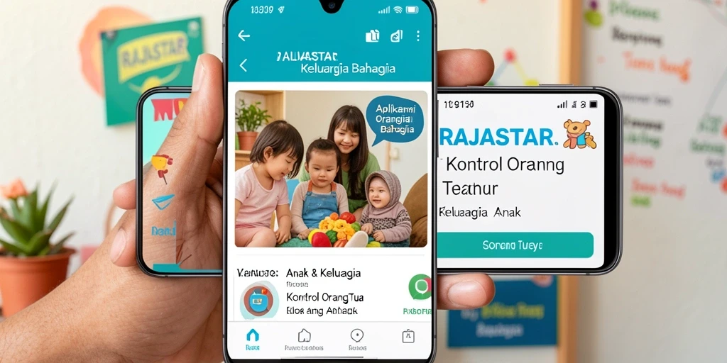 Tampilan antarmuka pengguna RAJASTAR yang intuitif dan mudah dinavigasi.