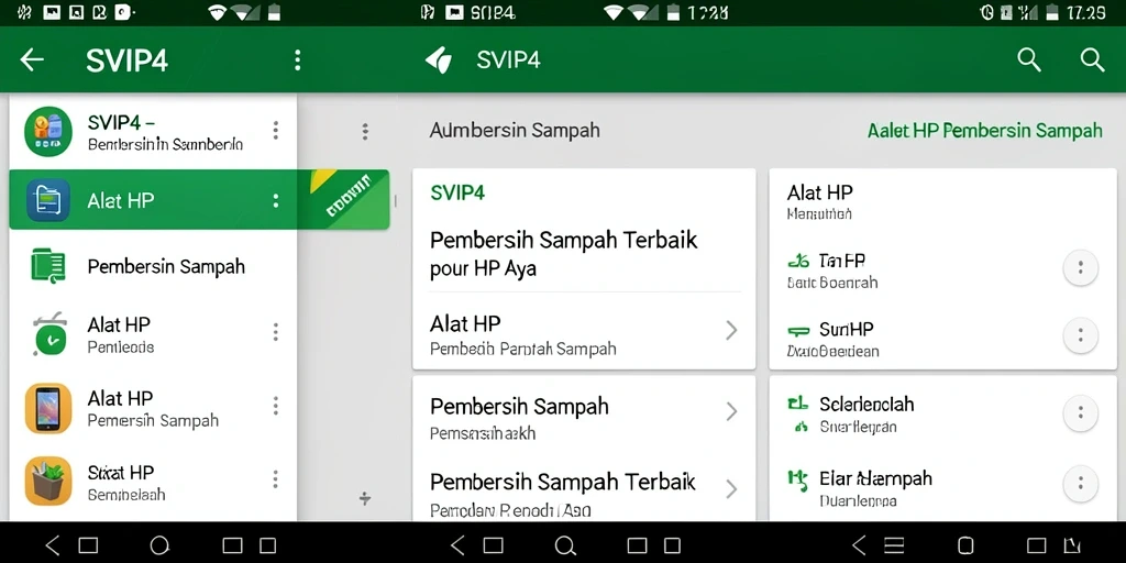 Tampilan antarmuka SVIP4 yang sederhana dan fungsional.